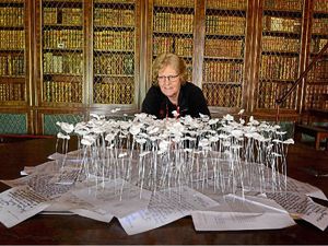 Supporting image for story: Shrewsbury students' artwork has stately backdrop at Attingham Park