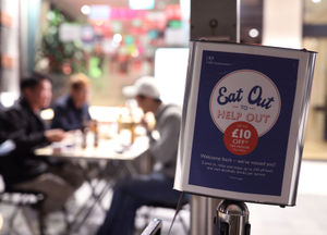 the Eat Out to Help Out scheme was set up following lockdown restrictions brought on by Covid-19. Photo: Yui Mok, PA