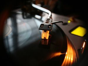 Supporting image for story: Shropshire DJ Leanne streaming disco from her garden for self-isolators