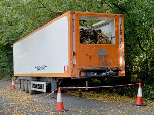 Supporting image for story: Lorry trailers full of rubbish dumped on countryside roads near M5