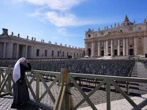 Supporting image for story: Pope has good night’s rest after overcoming setback in respiratory crisis