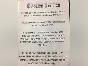 Supporting image for story: ‘Hand yourself in’ note at police station removed