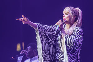 Paloma Faith at the Genting Arena in Birmingham. Pic: Chris Bowley