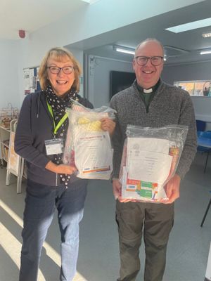 Warm packs have been created for vulnerable residents in Market Drayton