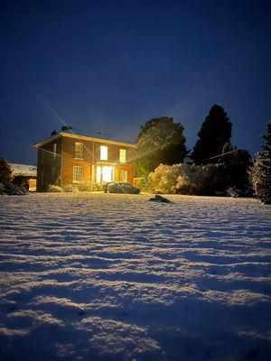 Snow in Church Pulverbatch near Shrewsbury. Picture: Ellie Thorne