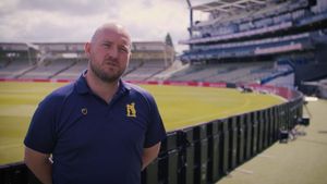 Jonathan Wiggin, Head of Venue Operations at Edgbaston Stadium, in the new Lord Combustion Services video