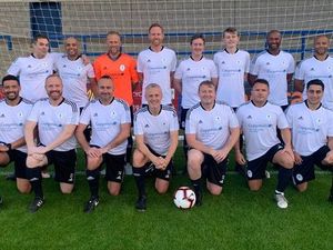Supporting image for story: Gavin Cowan on target as Telford Old Boys raise vital funds for charities