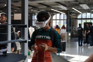 BCU students at Games Academy launch during Innovation Fest 