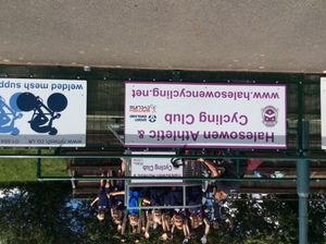 School pupils from the Dudley Invictus Trust pictured trying out the cycle track last year