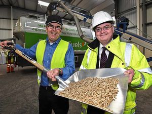 Supporting image for story: Expansion for wood pellet maker