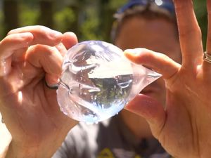 Supporting image for story: Watch how to make fire using a sandwich bag and water