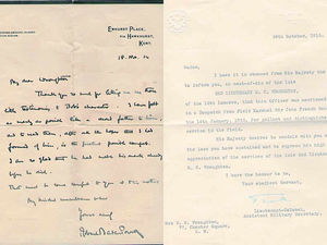 Supporting image for story: First scout's papers are unique archive