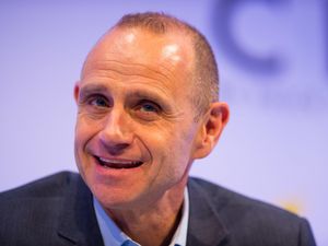 Broadcaster Evan Davis head and shoulders