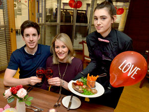 Supporting image for story: Student chefs serve up Valentine's feast