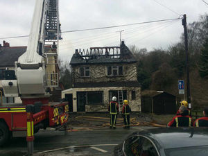 Supporting image for story: Fire crews attend severe house fire in Staffordshire village