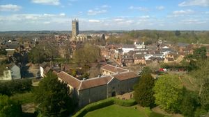 There were plenty of stunning view during the visit to Warwick Castle