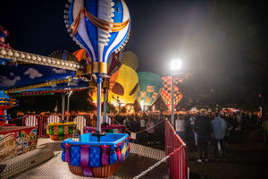 Oswestry's Balloon Festival returned over the weekend. Picture: Graham Mitchell.