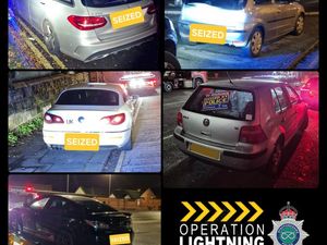 Supporting image for story: Five vehicles seized in Staffordshire after week-long campaign - two stopped for hogging third lane on M6