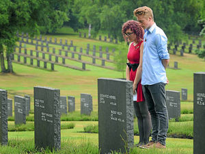 Supporting image for story: Youngsters unite for war heroes in Cannock Chase