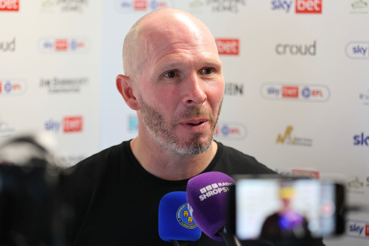 Satisfied - Michael Appleton reacts to Shrewsburys opening day draw against Bromley