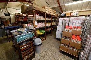 The warehouse is a place full of sweets and treats