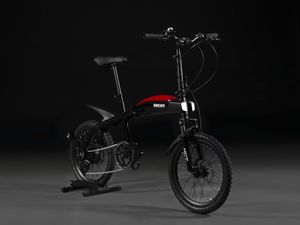 Supporting image for story: Ducati introduces range of folding e-bikes