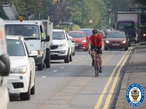Supporting image for story: 185 motorists stopped in scheme to give cyclists more protection 