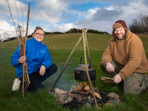 Supporting image for story: Cooking bread on an open fire could help tackle the anxiety of the pandemic