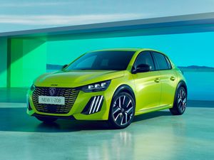 Supporting image for story: Peugeot 208 updated with new look and longer electric range