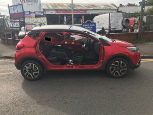 Supporting image for story: Trapped woman cut from car after crash with minibus