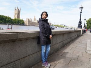 Supporting image for story: First mourners arrive in London for lying in state queue