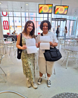 Students at BOA Creative, Digital and Performing Arts Academy celebrate A-Level results