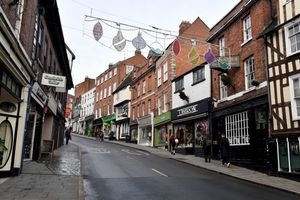 Shrewsbury's Wyle Cop. Photo: Tim Thursfield