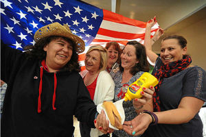 Supporting image for story: Wolverhampton Women's Institute celebrate charity work with Independence Day taste of America