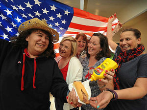 Supporting image for story: Wolverhampton Women's Institute celebrate charity work with Independence Day taste of America