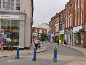 Supporting image for story: Progress for empty shops on Oswestry street
