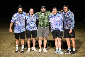 Ajay Sharma (left) and colleagues from The Whistle Foundation have provided 129 people with tickets for Wolves' Carabao Cup match with Everton