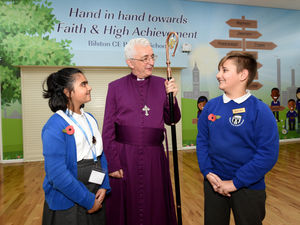 Supporting image for story: Multi-million pound Bilston school expansion blessed by Bishop of Lichfield