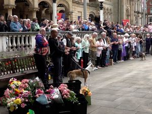 Supporting image for story: Southport falls silent to honour attack victims on first anniversary