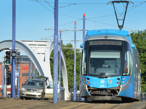 Supporting image for story: Teenager now 'critical but stable' after car and tram crash in Wolverhampton