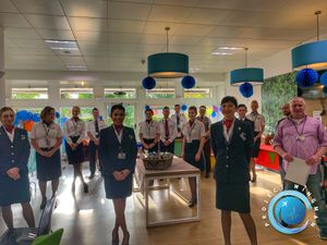 Project Wingman is coming to SaTH. Picture taken at another hospital before face masks were mandatory