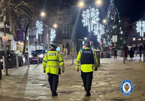 Police have been patrolling Wolverhampton City Centre as part of a commitment to protecting  communities and stopping violence against women and girls