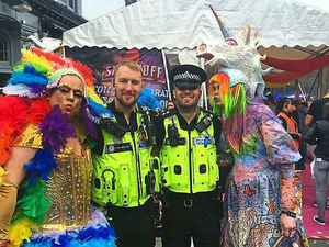 Supporting image for story: WATCH: Birmingham Pride festival an arresting sight