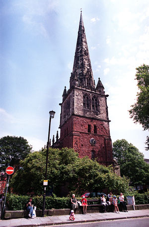 Dorothy's favourite church in Shrewsbury – St Mary's