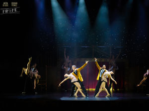 Supporting image for story: Strictly bromance stars revel in the banter and show off fancy footwork