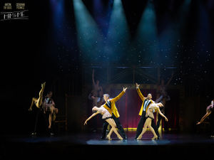 Supporting image for story: Strictly bromance stars revel in the banter and show off fancy footwork