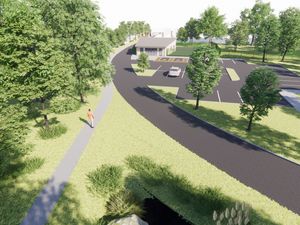 Supporting image for story: Artist's impressions show how new Black Country cemetery will look