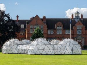 Supporting image for story: Art installation seen across world is built at Harper Adams ahead of Future Fest  