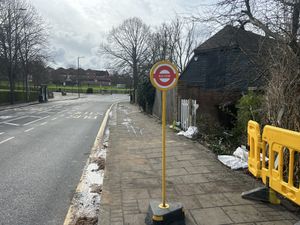 Supporting image for story: One dead and two pedestrians injured after crash between bus and car