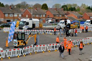 The open day included demonstrations of Doocey Group equipment